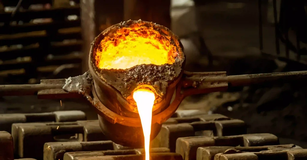 heat treatment of railway castings