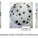 Nodularity Grade of Ductile Iron Microstructure