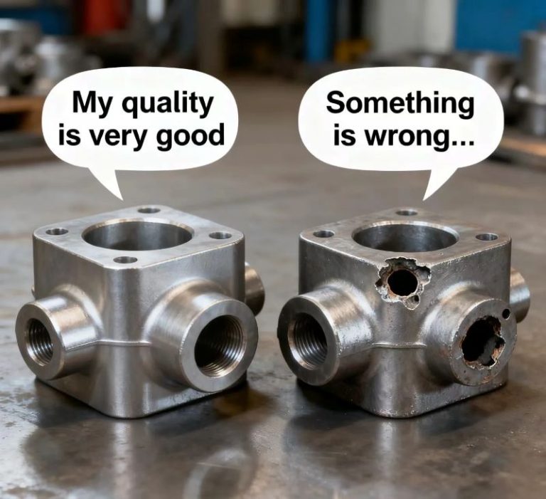 Good Railway Casting and Defective Railway Casting