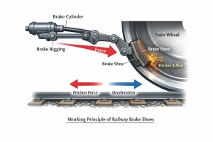 Brake Shoe Working Principle Diagram