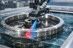 Ultrasonic Inspection of Railway Wheel in Water Tank