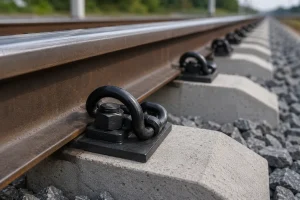 Elastic rail clip installed on a railway track fastening system for freight and passenger railway applications