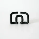 High-strength elastic rail clip used in railway fastening systems to secure rails and maintain stable track performance